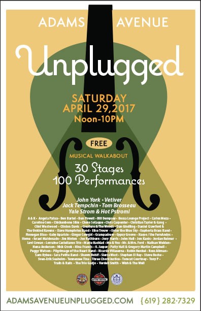 Adams Ave Unplugged logo